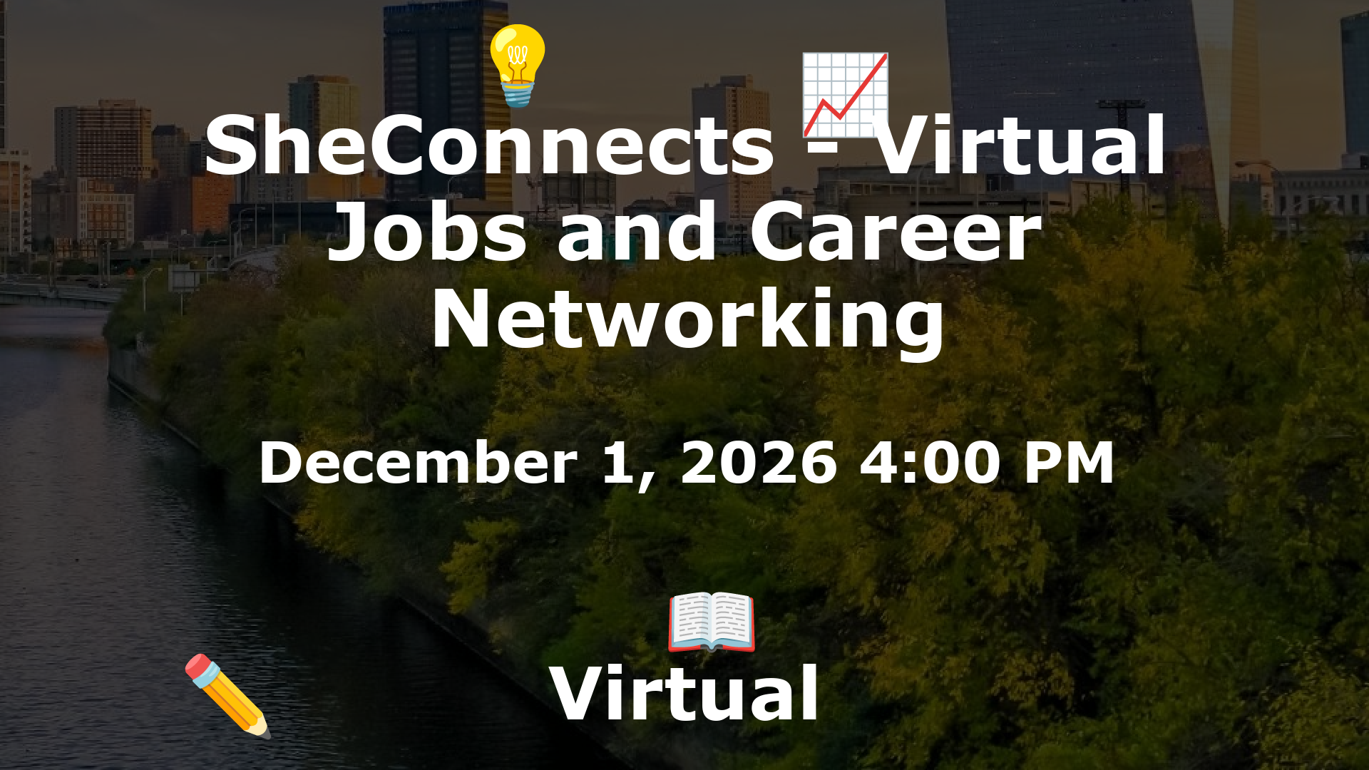 SheConnects - Virtual Jobs and Career Networking event image